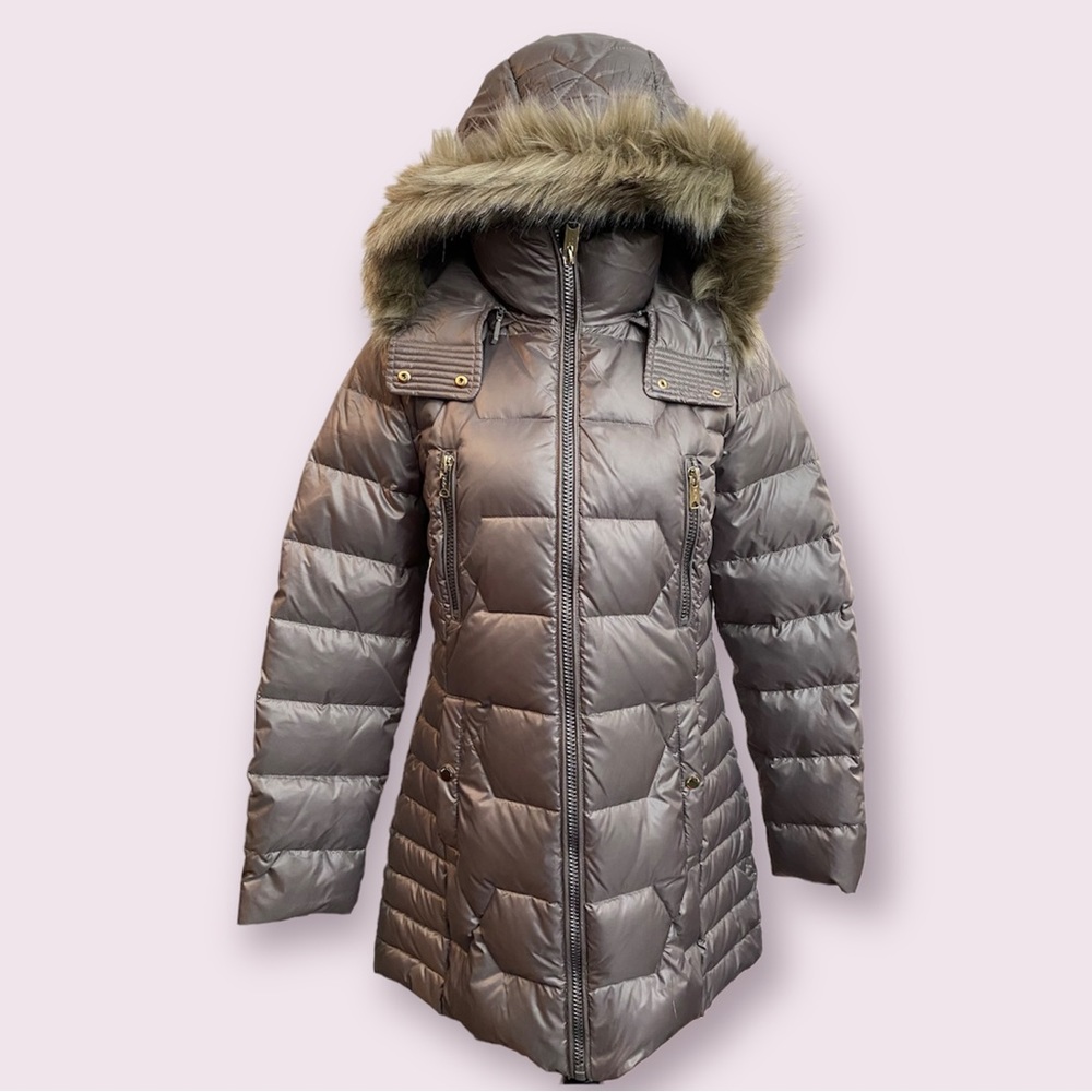 Marc New York Pomona coat in Mushroom color